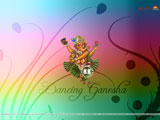 Dancing Ganesha Wallpaper